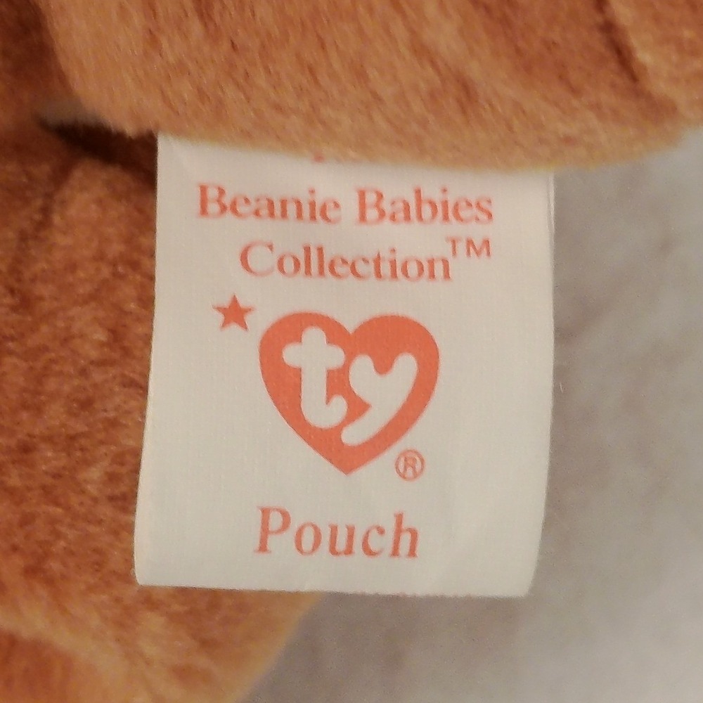 Vintage Ty Beanie Babies Pouch Kangaroo Joey - Picture 6 of 9
